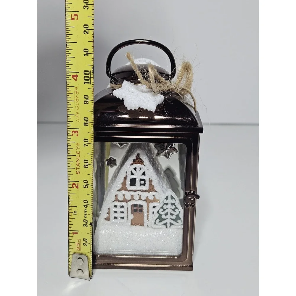 Bath Body Works Gingerbread Christmas House Lantern Wallflower Plug Nightlight